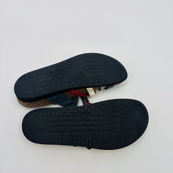 Mephisto Womens Huleda Sandal Slides Size 39 US 9 Slip On Designer Buckle Strap - Picture 6 of 6